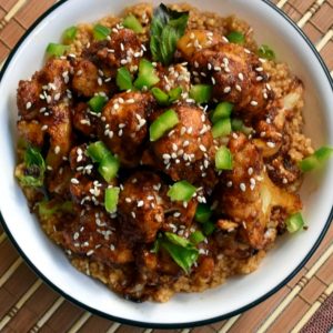 Honey Chilli Cauliflower