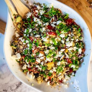 Punjabi Queso Salad